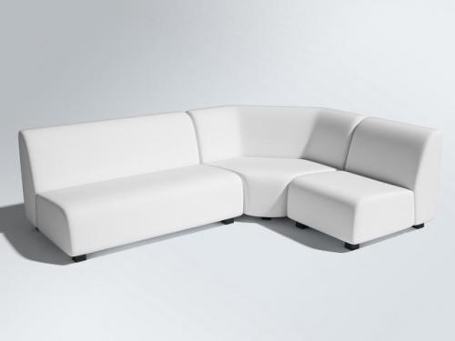 White sofa White sofa